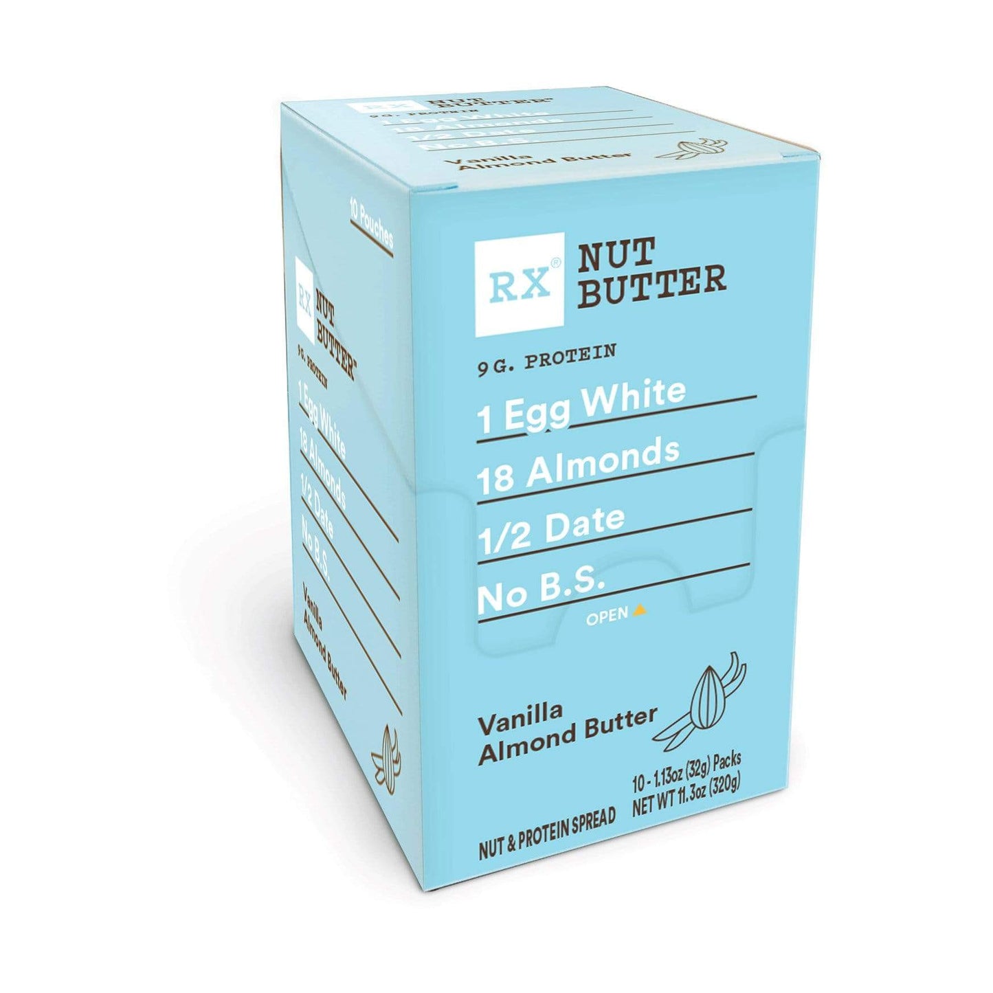 RX Nut Butter-Vanilla Almond Butter-Box of 10-The Feed