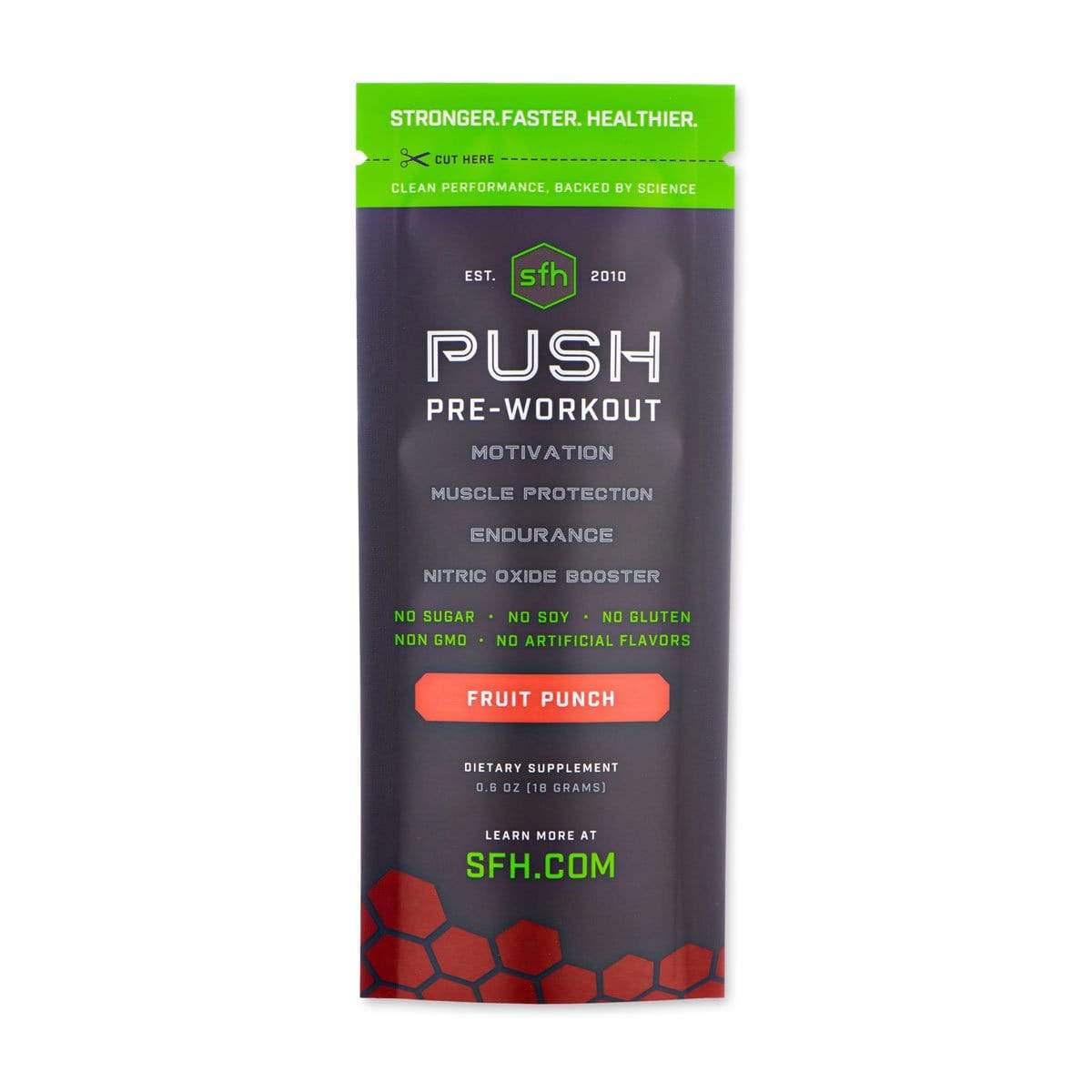 SFH Push-Fruit Punch (with caffeine)-30 Servings-The Feed