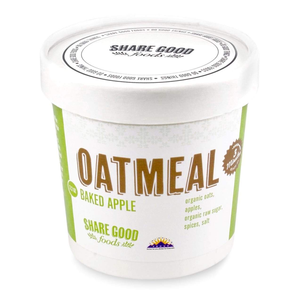 Share Good Foods Oatmeal Cups-Baked Apple-The Feed