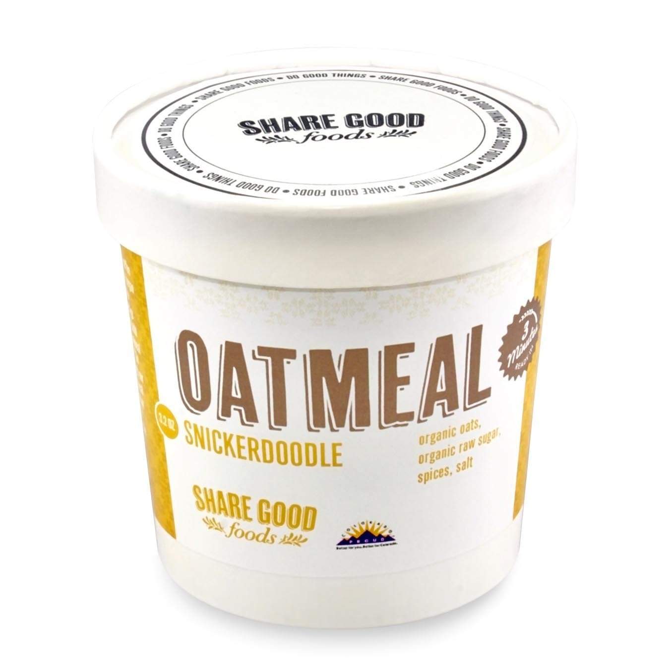 Share Good Foods Oatmeal Cups-Snickerdoodle-The Feed