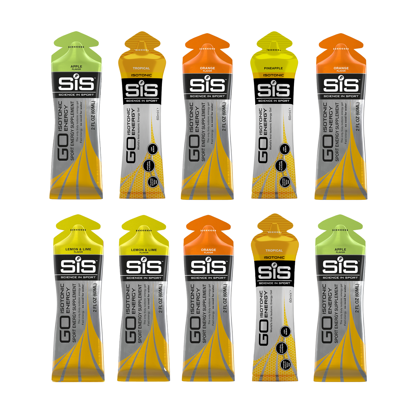 SiS Go Isotonic Energy Gels