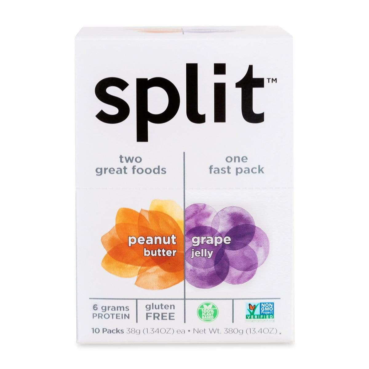 Split Nutrition-Grape Jelly and Peanut Butter-Box of 10-The Feed