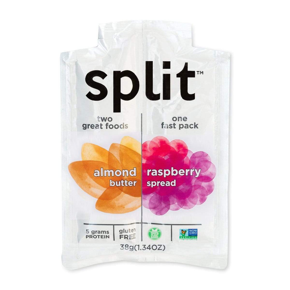 Split Nutrition-Raspberry and Almond Butter-Single Serving-The Feed