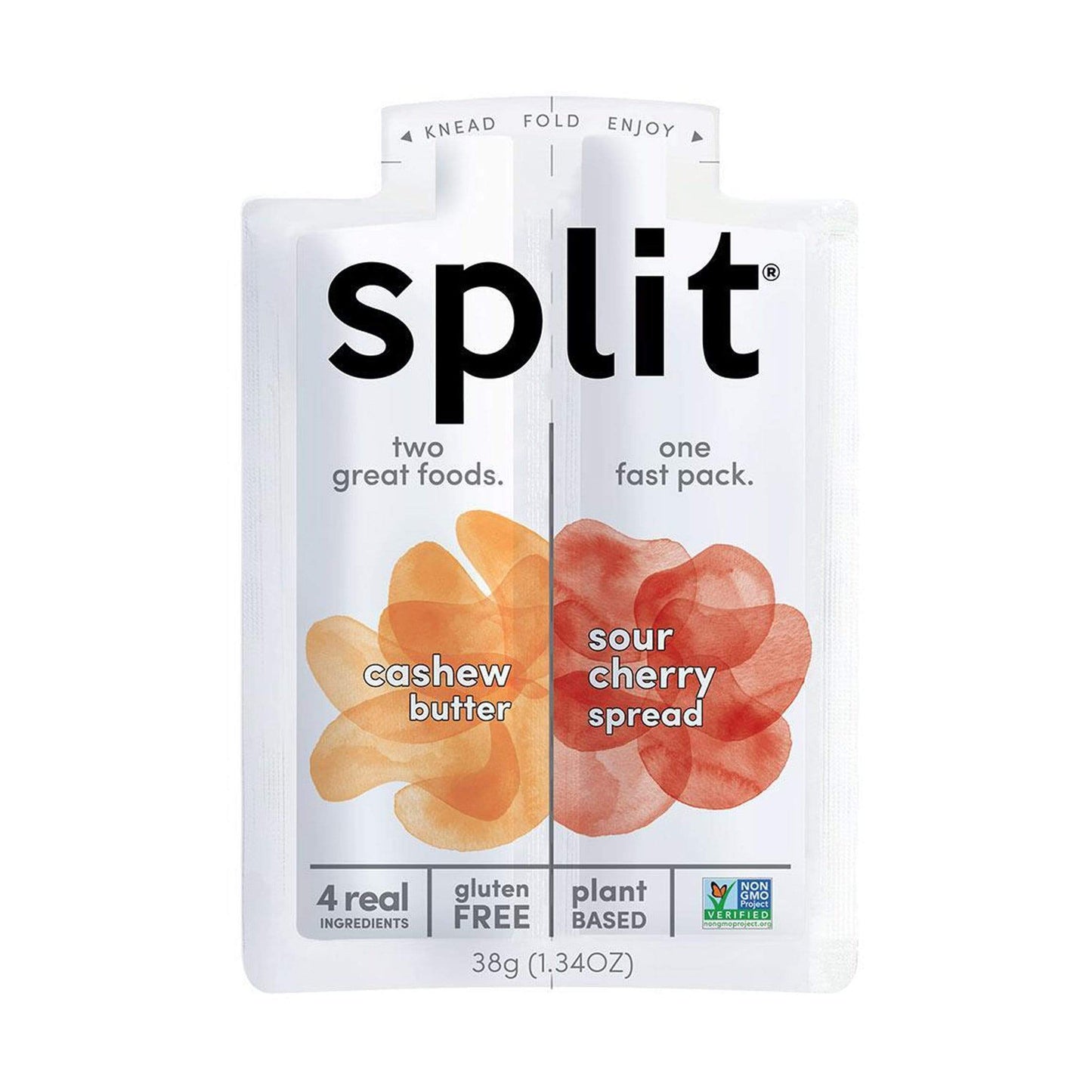 Split Nutrition-Sour Cherry Spread and Cashew Butter-Single Serving-The Feed