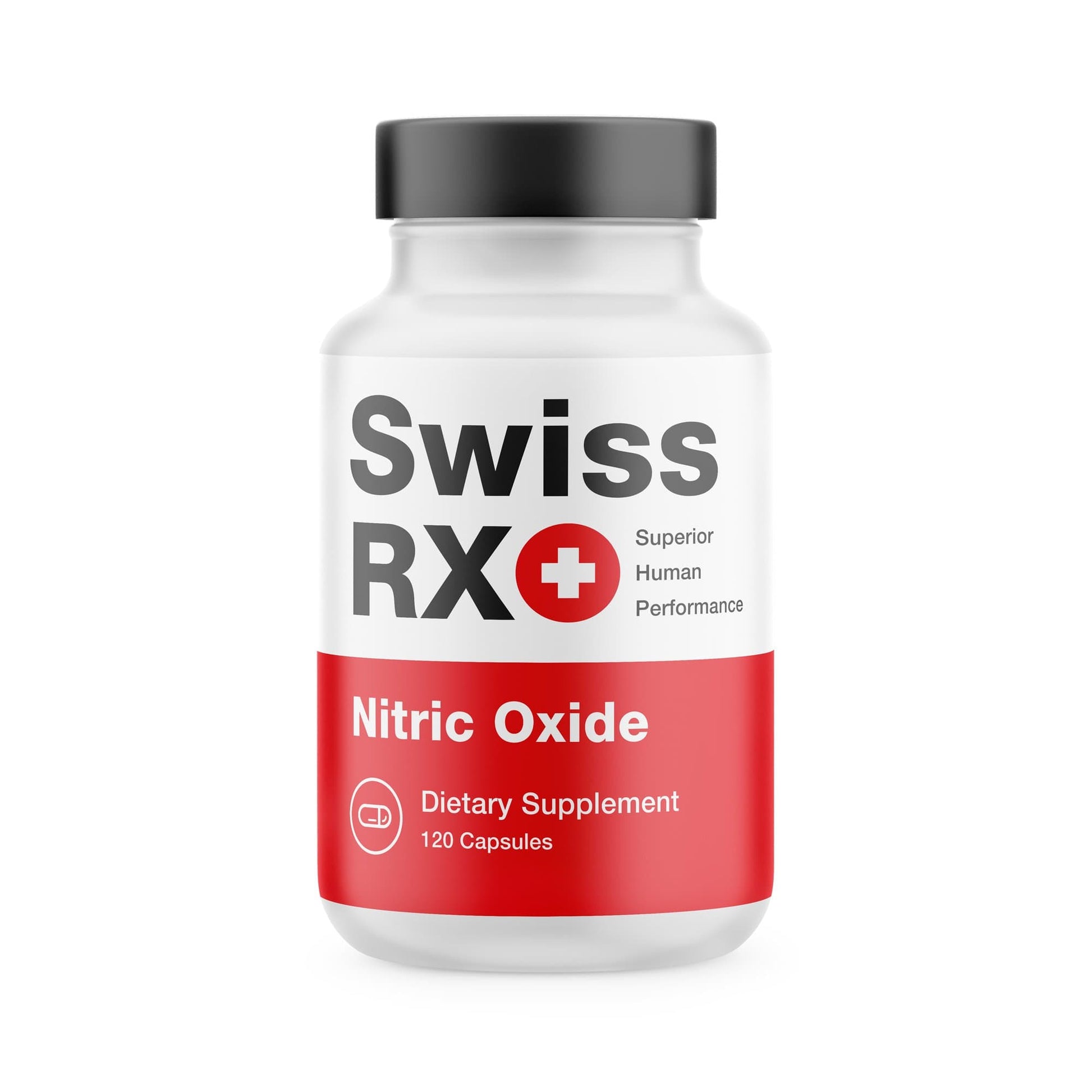 SwissRX Nitric Oxide-120 Capsules-The Feed