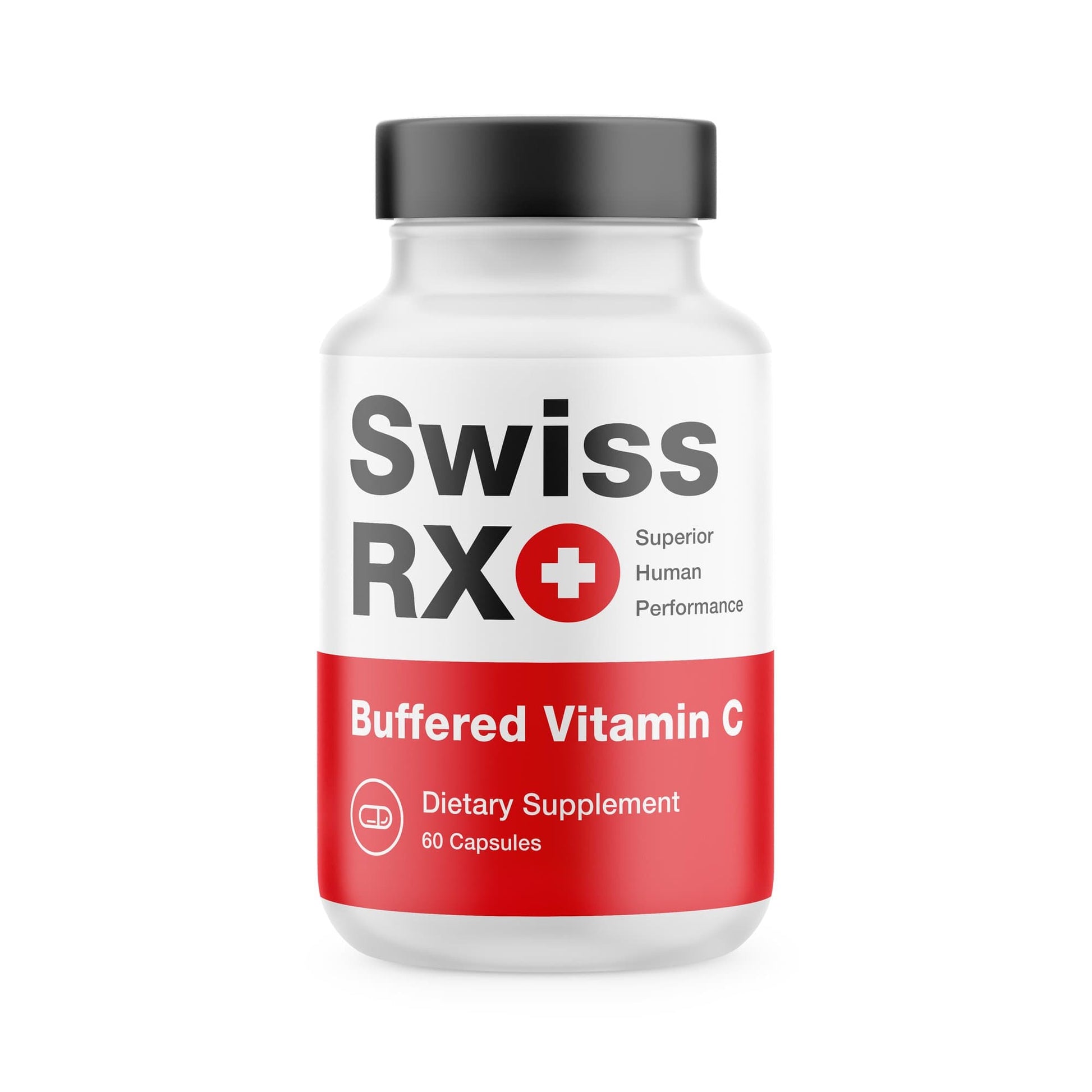SwissRX Buffered Vitamin C-60 Capsules-The Feed