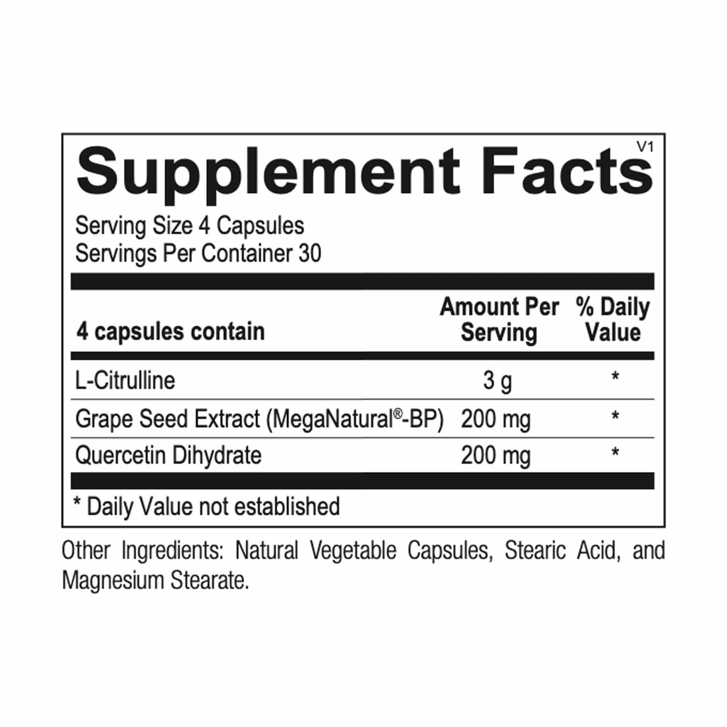 SwissRX Nitric Oxide-120 Capsules-The Feed