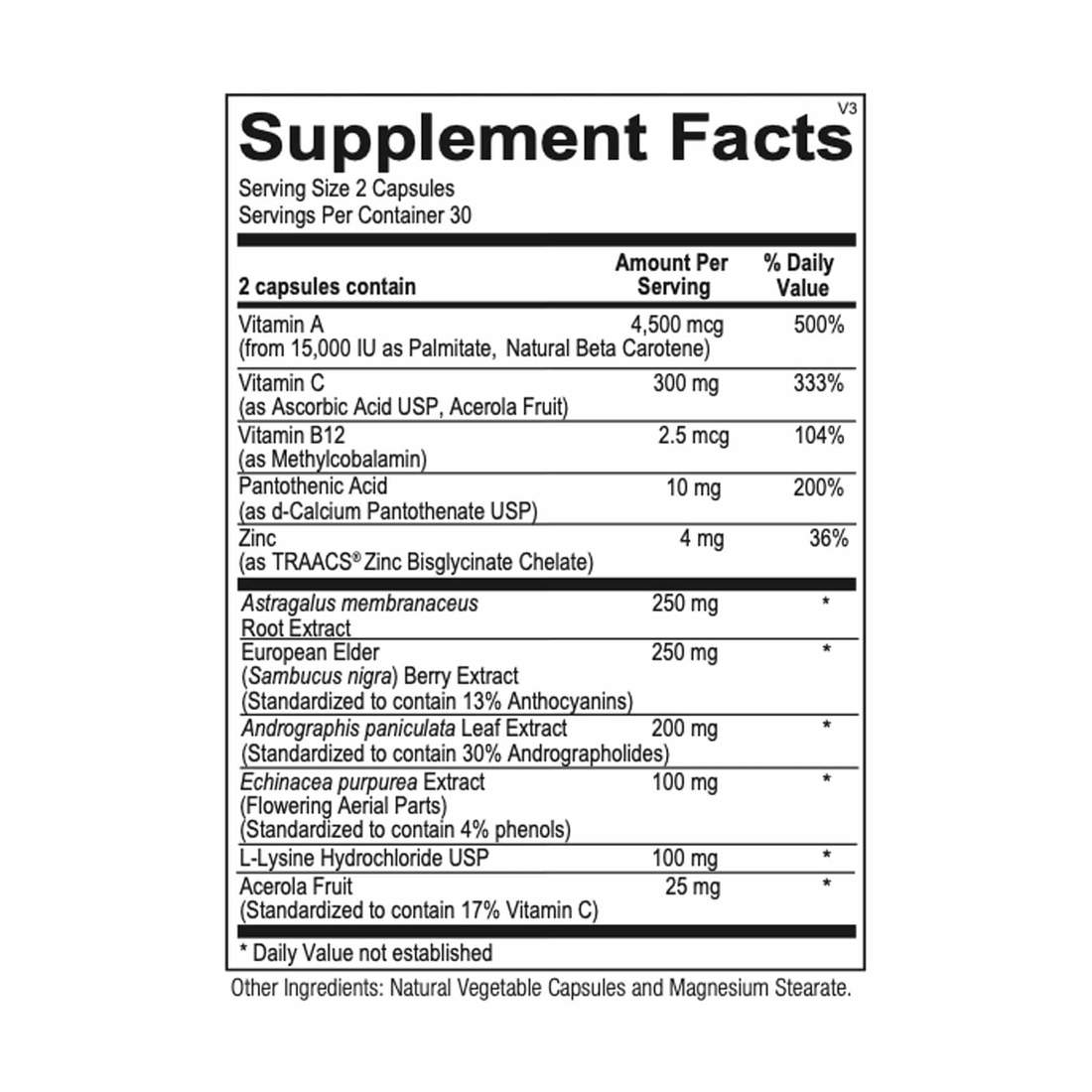 SwissRX Supplements Vitamin D3/K2 & Immunity Defense Swiss RX Immunity Protocol