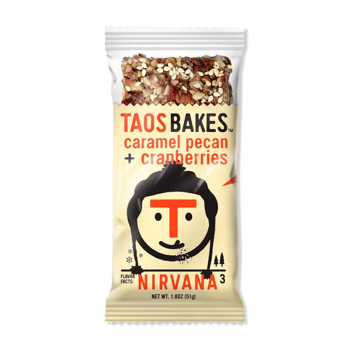 Taos Bakes-Caramel Pecan and Cranberries-Single Serving-The Feed