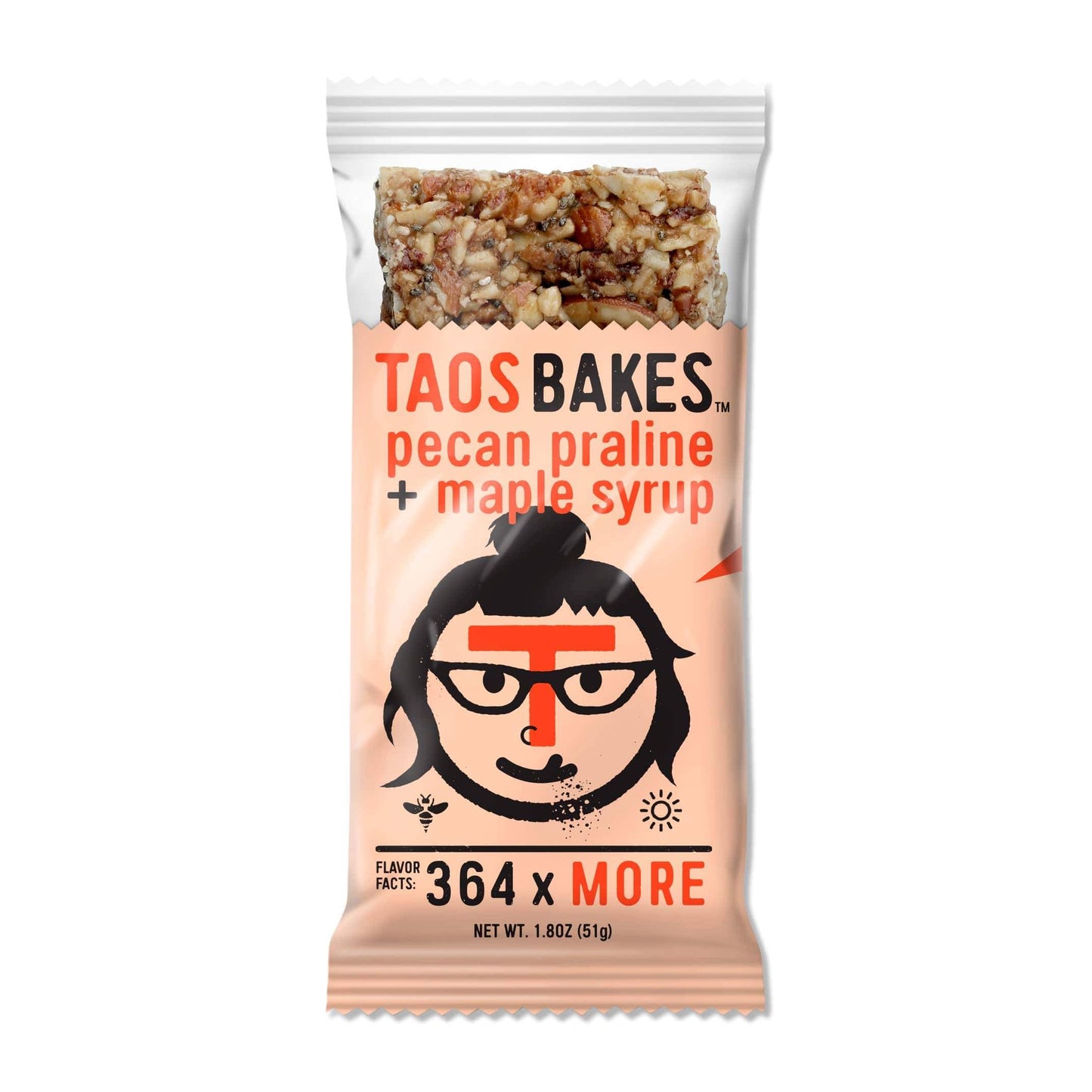 Taos Bakes-Pecan Praline and Maple Syrup-Single Serving-The Feed