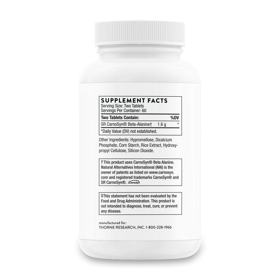 Thorne Beta-Alanine-SR-120 Capsules-The Feed