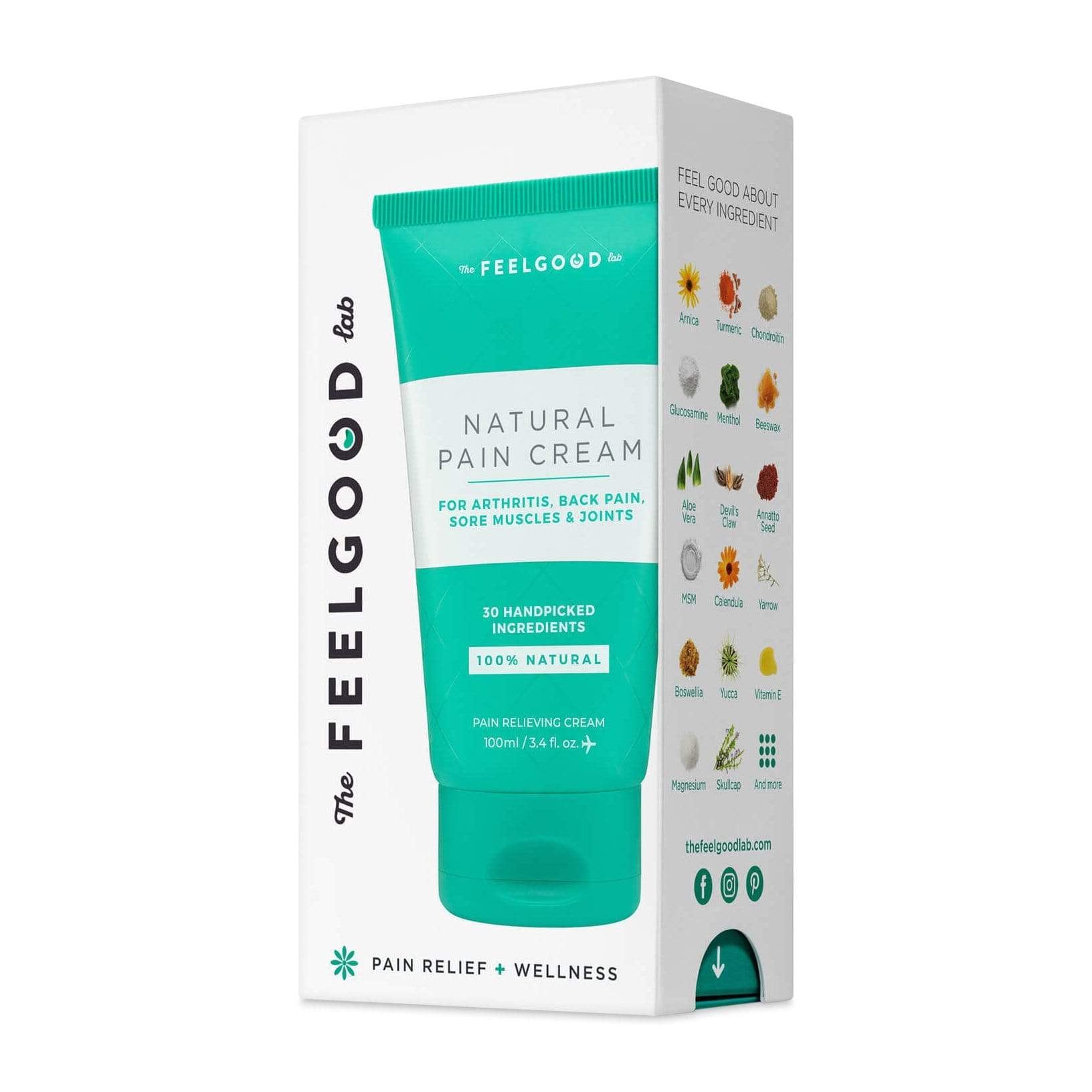 The Feel Good Lab Gear 100ml The Feel Good Lab - Natural Pain Cream