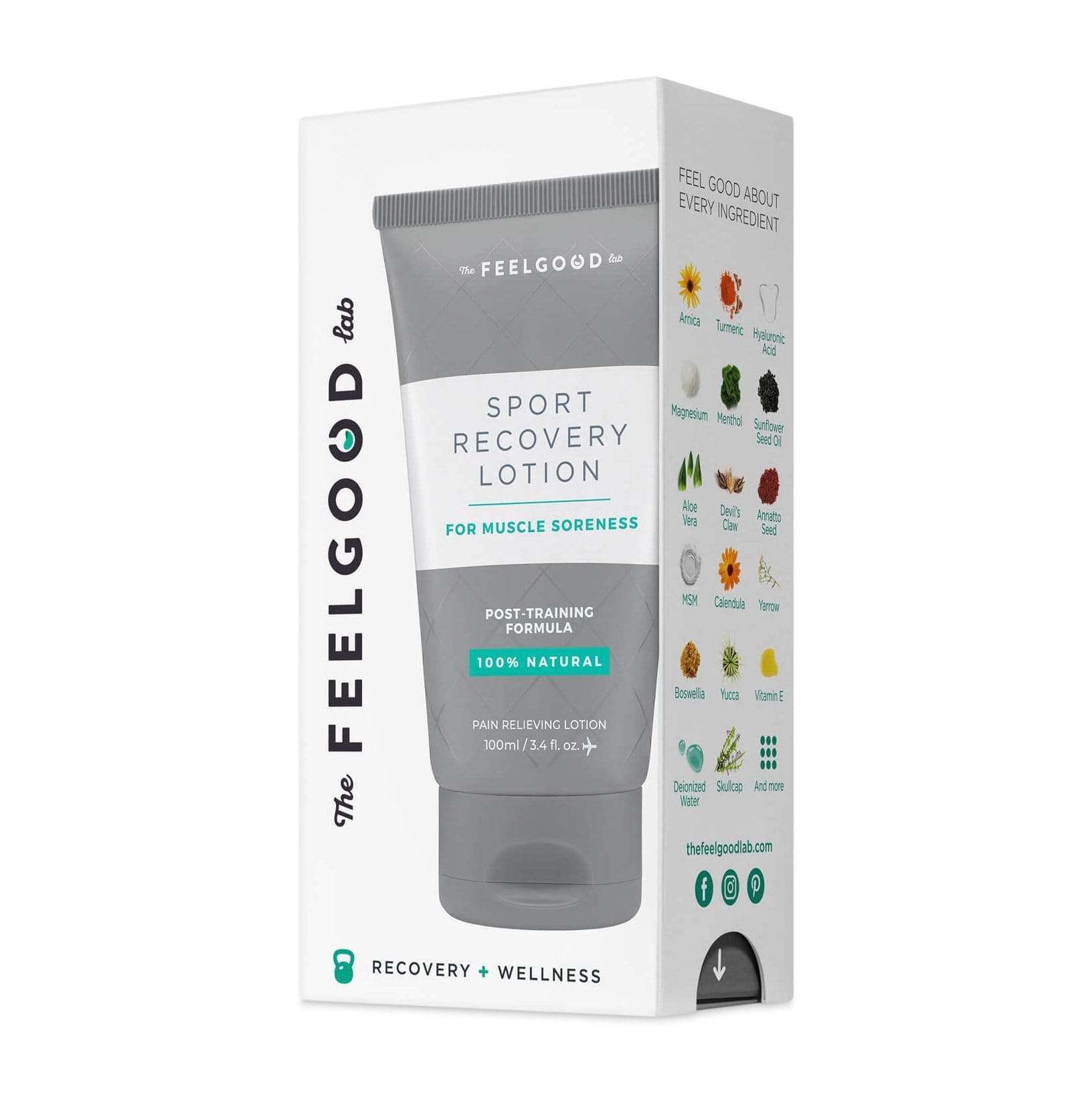 The Feel Good Lab Gear 100ml The Feel Good Lab - Sport Recovery Lotion