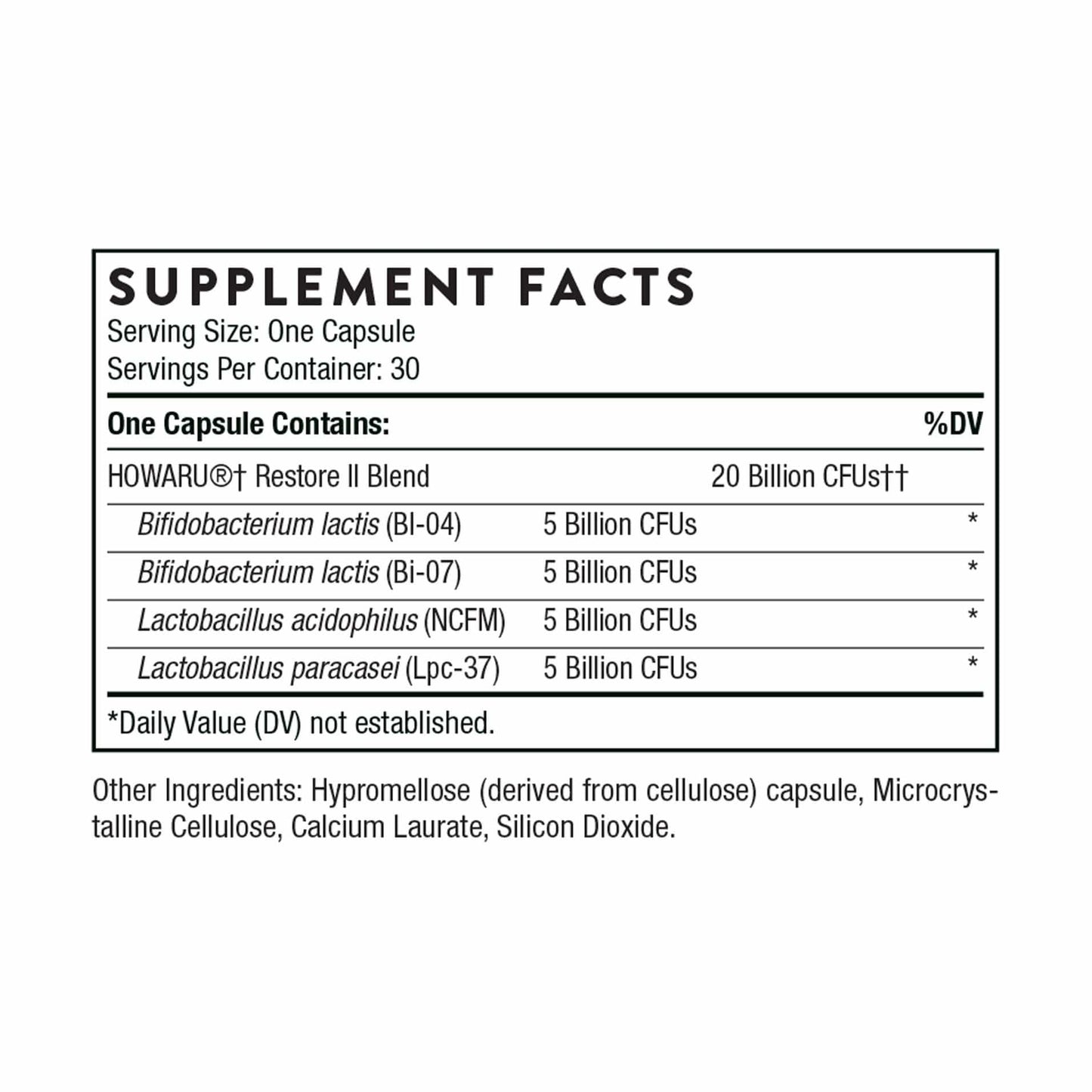 Thorne Florasport 20B