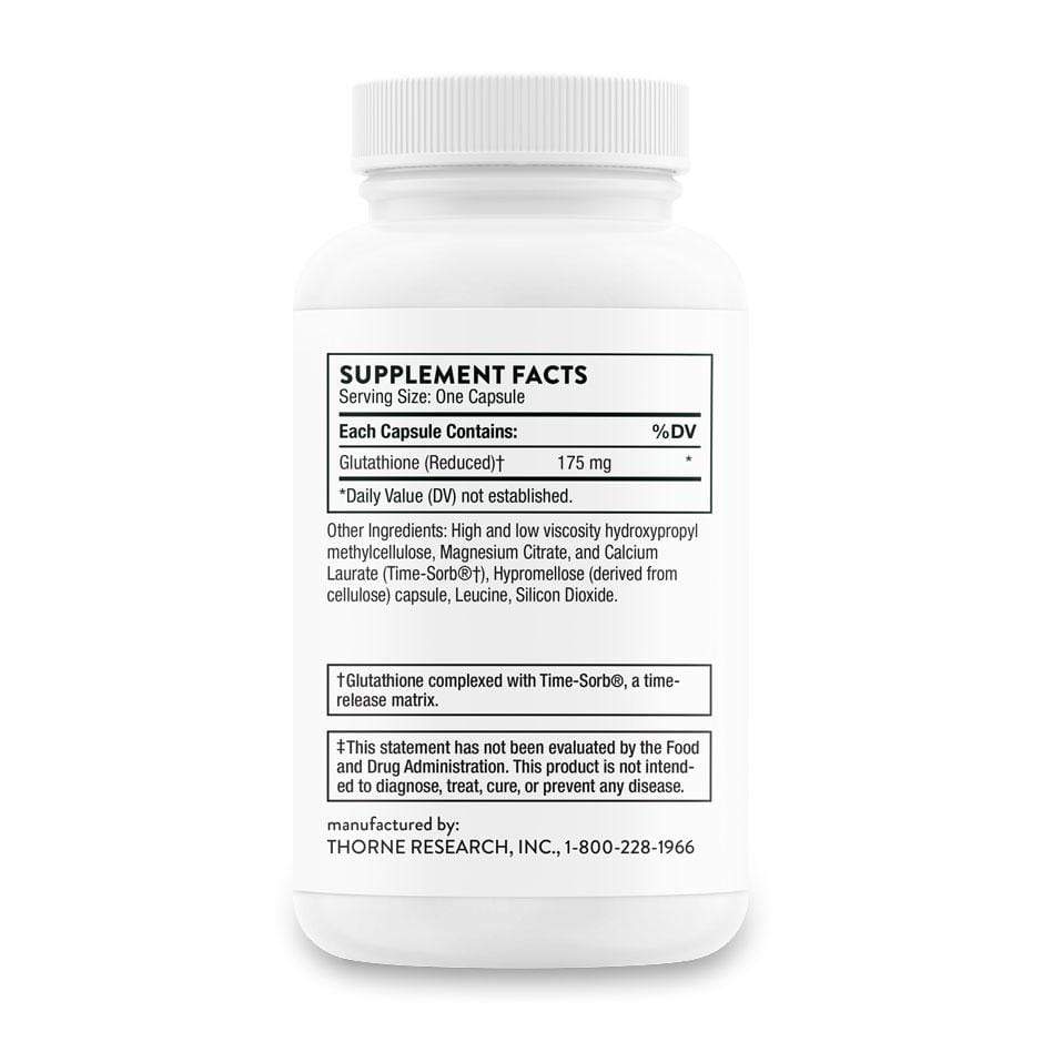 Thorne Glutathione-SR-60 Capsules-The Feed