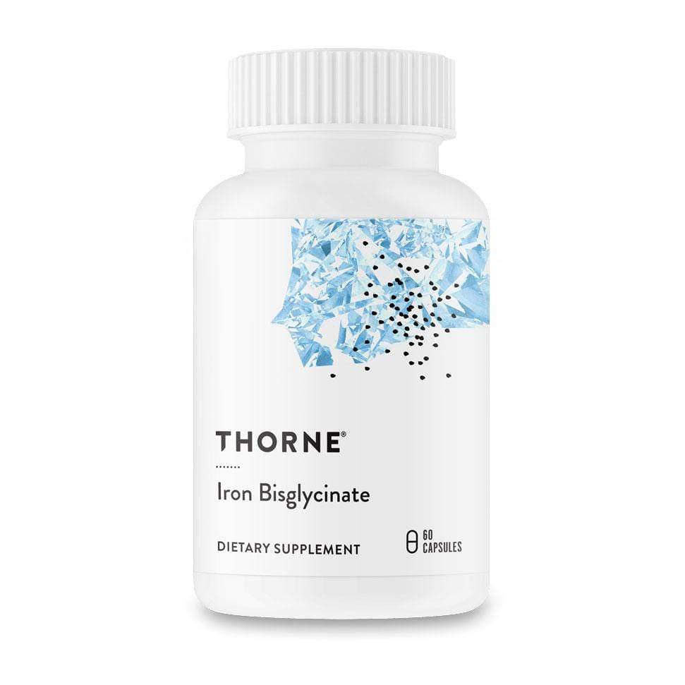 Thorne Iron Bisglycinate-60 Capsules-The Feed