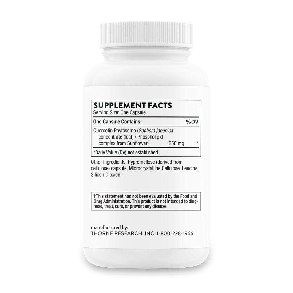 Thorne Quercetin Phytosome-60 Capsules-The Feed