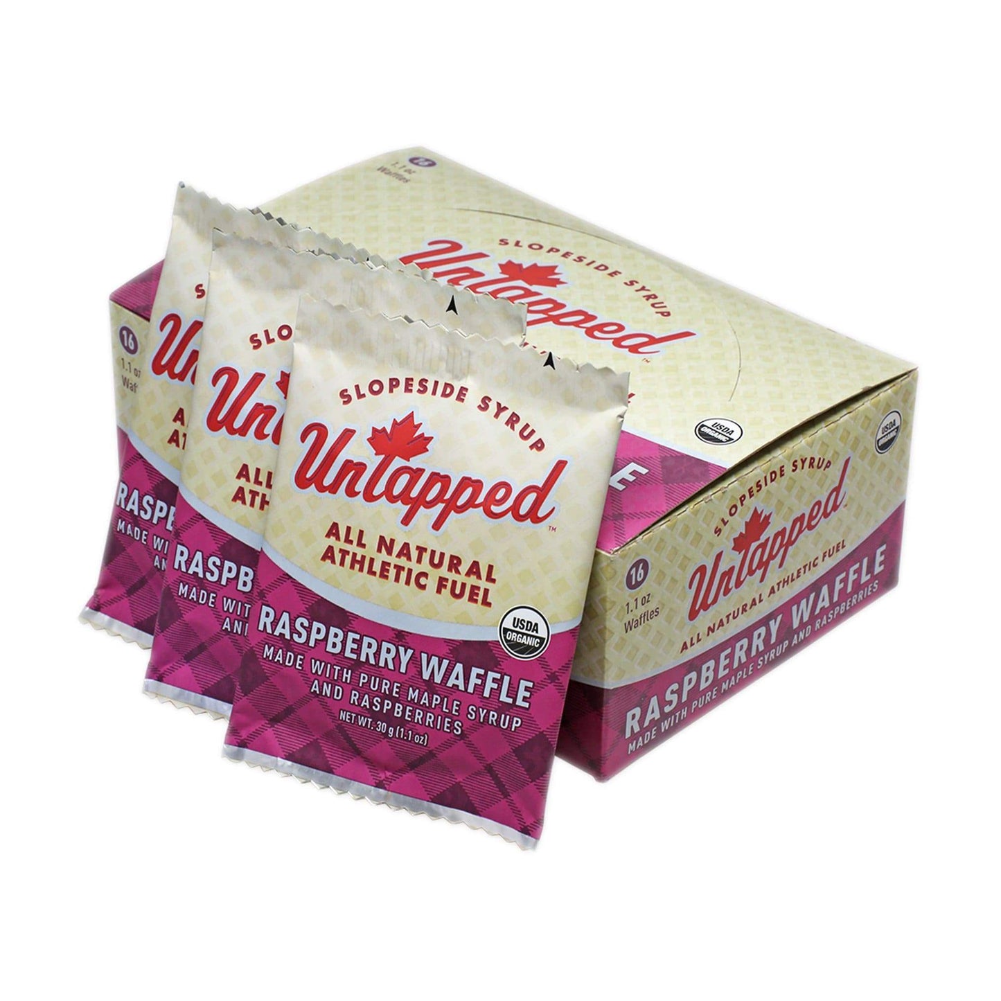 Untapped Waffle-Raspberry-Box of 16-The Feed