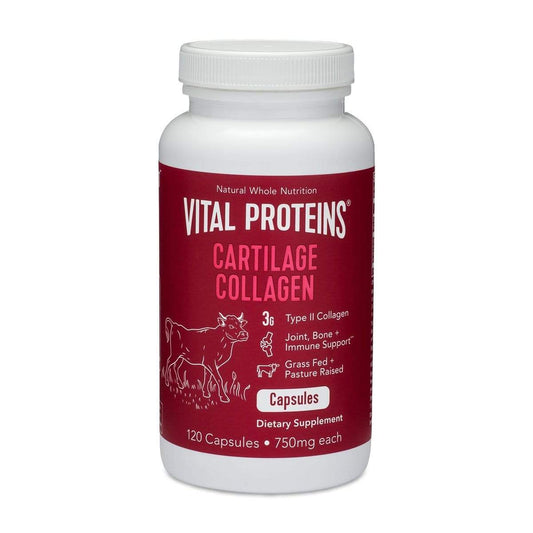 Vital Proteins Cartilage Collagen-120 Capsules-The Feed