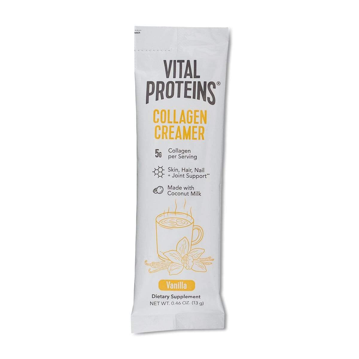 Vital Proteins Collagen Creamer-Vanilla-Single Serving-The Feed